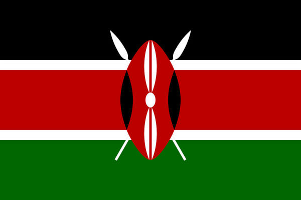 Kenya drapeau